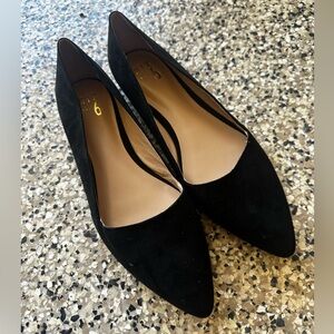 Mix No. 6 Black Suede Women's Loafers